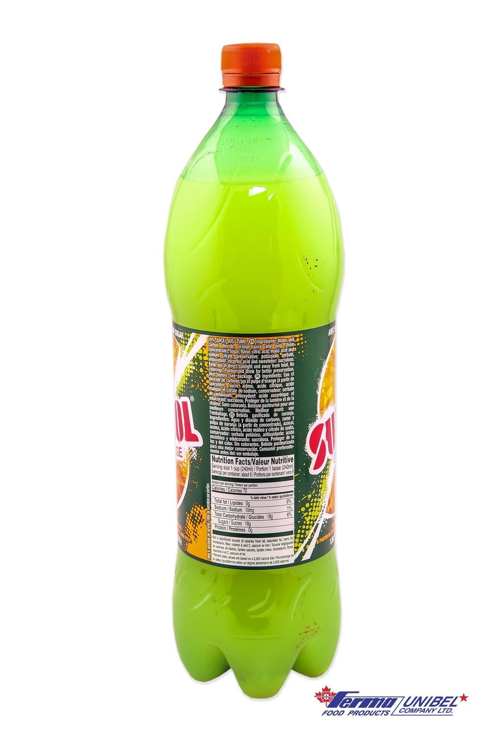 Sumol orange drink, sell quantity 1.5lt