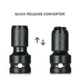 thumbnail image 4 of 2Pcs Hex Ratchet Socket Adapter 1/2" to 1/4" Socket Adapter for Electric Impact Wrench, 4 of 10