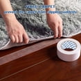 thumbnail image 4 of Cinta adhesiva para alfombras KAIWO, resistente, doble cara, 10 cm x 27 m, color blanco, 4 of 7