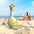 thumbnail image 6 of RuWeoMaa Hawaiian Porch Goose Outfit for Lawn 23'' Plastic Goose Clothes Costume Summer Outdoor Decor(Bikini), 6 of 7