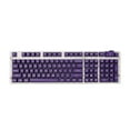 thumbnail image 2 of 108 Keys Set Keycaps for Mechanical Keyboard - White Letters, 450x110x15mm, 2 of 6