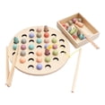 thumbnail image 1 of de de juguete Juguete de de rompecabezas de Juguetes preescolares tempranos Juguete de desarrollo Sunnimix rompecabezas de formas de madera para niños, 1 of 8