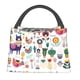 thumbnail image 1 of Balery Alpaca Flower Bolsa de Aislamiento Portátil – Bolsa de Almuerzo con Forro de Aluminio Mejorado, Funda Impermeable y Fácil de Limpiar para Picnic y Caja de Almuerzo, 1 of 6