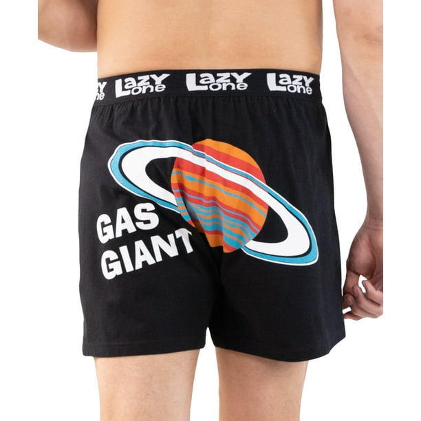 LazyOne Funny Animal Boxers, Gas Giant, Humorous Underwear, Gag Gifts
