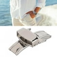 thumbnail image 1 of Durable Wear- Silver Replacement Accessory Watch Clasp, Watch Strap Clasp, Daily Replacement For Watch Strap, 1 of 8