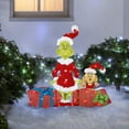 Christmas Grinch Outdoor Decoration Garden Potted Plant Decoration