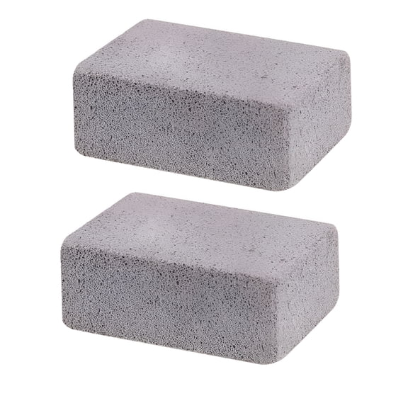 ACDANC 2Pcs Grilling Cleaning Block Barbecue Scrubbing Stone Grill Griddle Cleaning Brick Grilling Utensils for Outdoor Barbecue