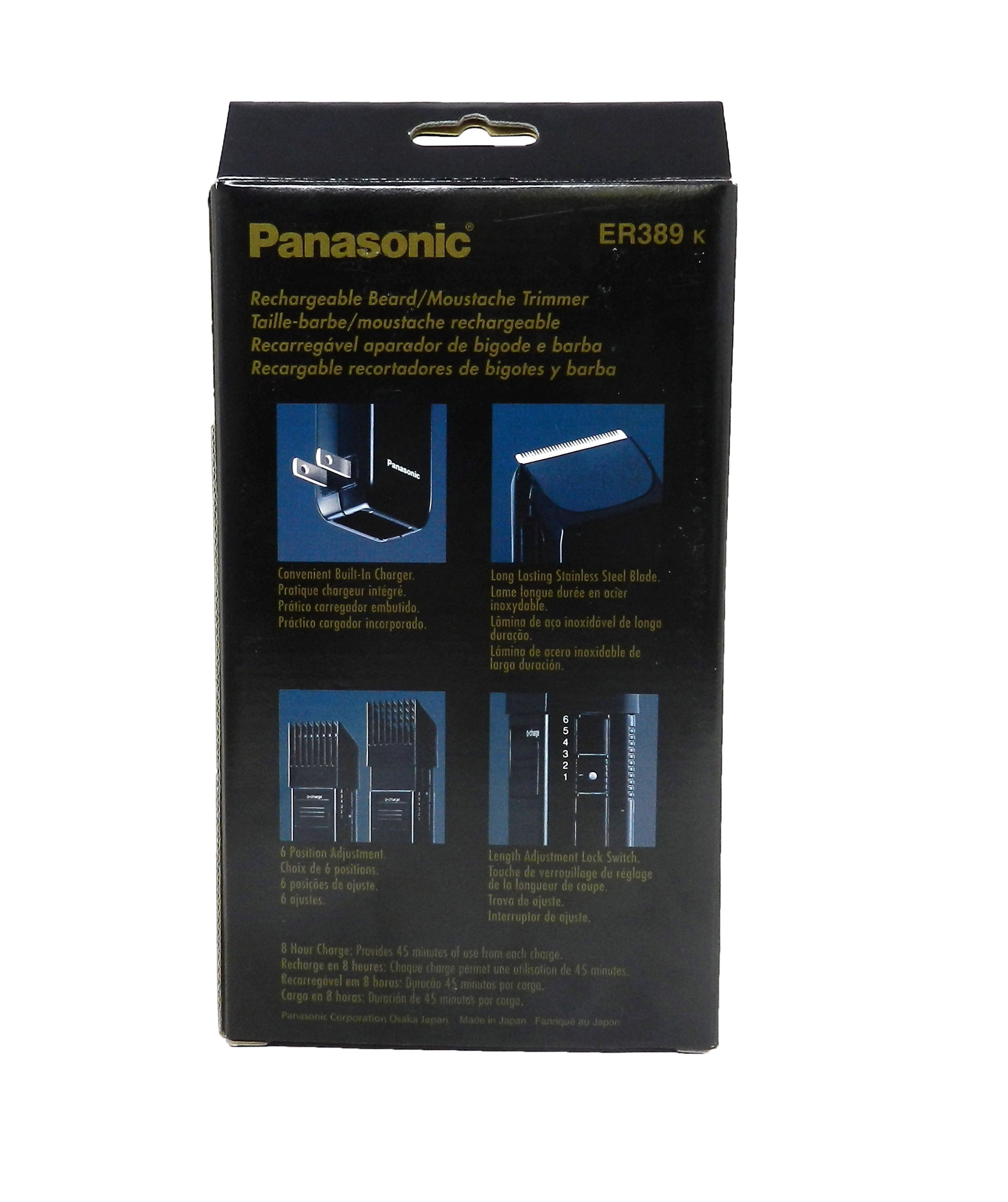 Panasonic Rechargeable Beard and Mustache Trimmer