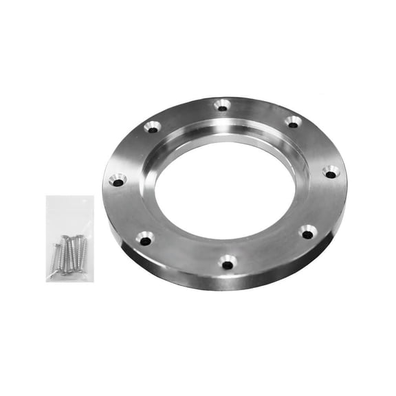 Easy Wood Tools 6 Inch Cold Rolled Steel Chuck Mounted Easy Faceplate Ring