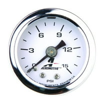 Aeromotive Fuel System 15632 0-15 psi Fuel Pressure Gauge
