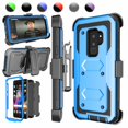 thumbnail image 1 of Galaxy Note 8 / S9 Plus / S9 Cases Cover, Galaxy S9 Holster Belt, Heavy Duty Protection Full-body Rugged with Kickstand + Holster Belt Clip Carrying Armor Case Shell, 1 of 6