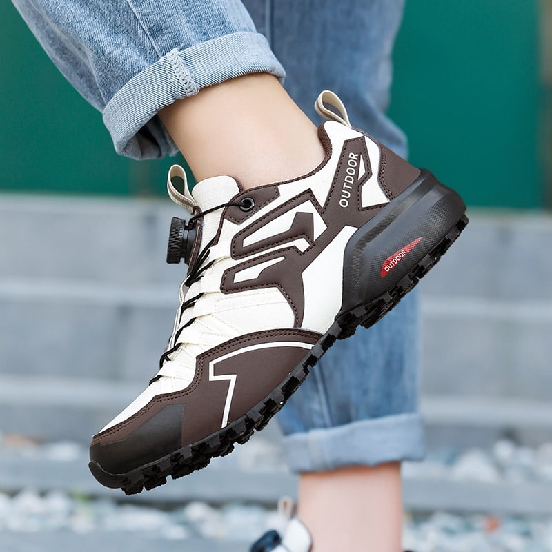 Summer Outdoor Adventure Men Hiking Shoes Breathable Thin Mesh Non Slip Sole Comfortable Lightweight Sneakers Wear Resistant Durable Shoes for Climbing Walking Hiking