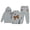 C351 Grey, variant on CONZONE Toddler Girls Sweatsuits 2Pcs Sets Bow Graphic Hoodies Jogger Sweatpants Outfits Fall Winter Clothes for Girls