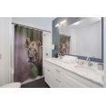 thumbnail image 2 of Shower Curtains 71x74 Lioness, 2 of 2