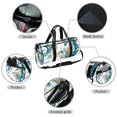 thumbnail image 2 of Hippocampus Yoga Bag Carry on Gym Luggage Sports Bag, Size 17.7 Inches with Interior Zipper Pocket - Large Capacity for Various Scenarios, 2 of 6