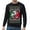C-Black576, variant on Mens Christmas Sweatshirt Funny Donkey Printed Pullover Long Sleeve Crewneck Xmas Festive Party Top Comfort Jumper Tops