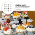 thumbnail image 3 of 40Pcs Halloween Cupcake Toppers Party Cupcake Toppers Dessert Decors Halloween Party Supplies, 3 of 4