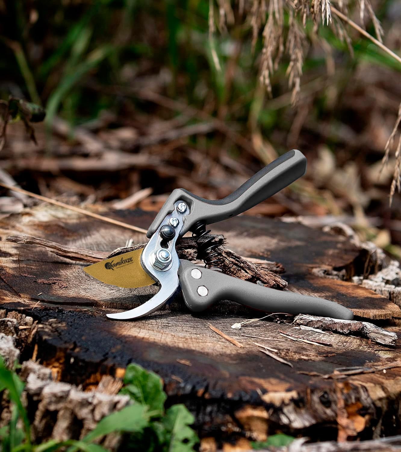 EZ Kut Kamikaze Force Bypass Pruning Shears Heavy Duty - Best Pruners for Gardening and Gardening Gifts for Women and Men - Gardening Hand Tools with a since 1988