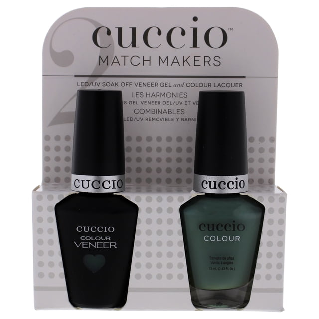 Juego Match Makers Cuccio Colour para mujeres 2 esmaltes de uñas en Gel