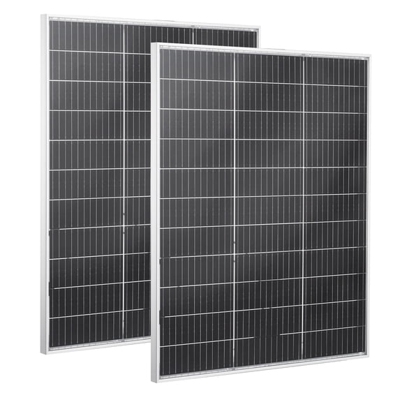 KFFKFF S100 Bifacial Solar Panels 100W, 2 Pieces