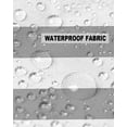 thumbnail image 7 of Outdoor Waterproof Throw Pillow Covers Set of 2 Classical Stripe Decorative Pillowcases Square Outdoor Pillows Cushion Case 18x18 Inch Grey Patio Pillows for Couch Sofa Bed Garden, 7 of 7