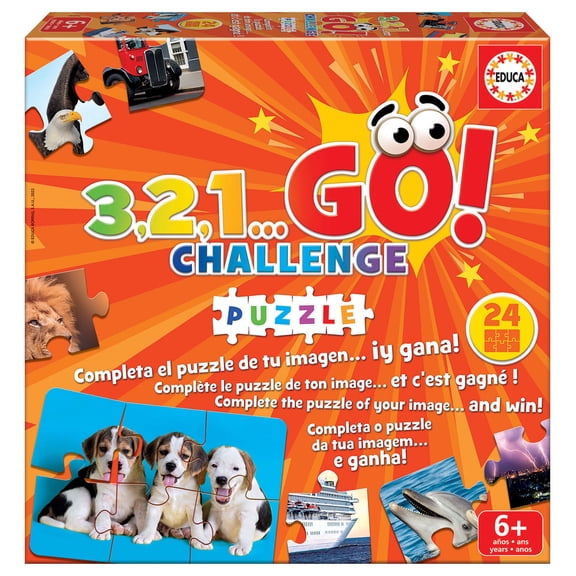 Educa 3,2,1 Go Challenge Puzzle