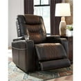thumbnail image 4 of Signature Design by Ashley Composer Power Recliner in Brown, 4 of 14