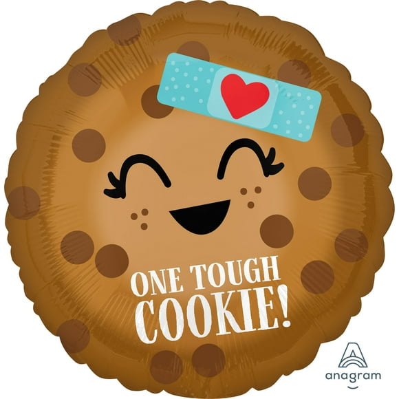 One Tough Cookie Birthday Foil Balloon - Decorate with Superior Float Time!
