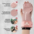 thumbnail image 4 of Soporte de muñeca de piel doble Gym Straps MANUEKLEAR, 4 of 6