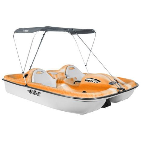 Pelican Monaco Deluxe Angler Pedal Boat - Fade Orange