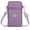 Purple, variant on PULLIMORE Womens Small Crossbody Shoulder Bags Casual Nylon Phone Purse Handbag Wallet (Purple)