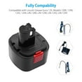 thumbnail image 3 of 12V 3000mAh Power Tool Battery for Lincoln Powerluber Grease Guns 1200, 1240, Lin-1200, Lin-1240, 3 of 5