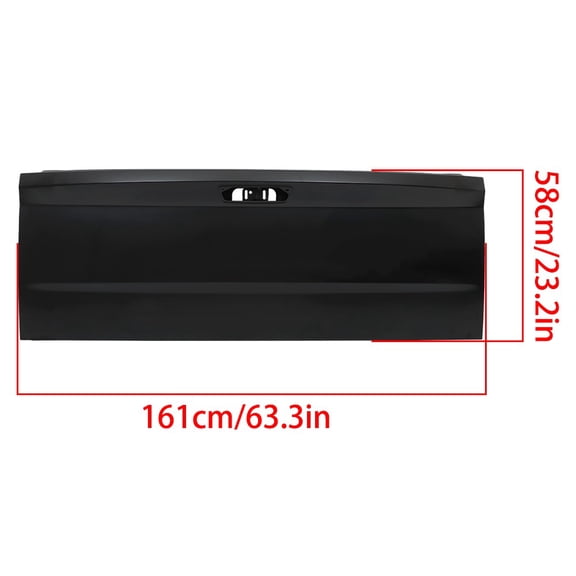 For Ram 1500 2500 3500 2011-2018 Ram 1500 19-24 Primed Classic Steel Tailgate