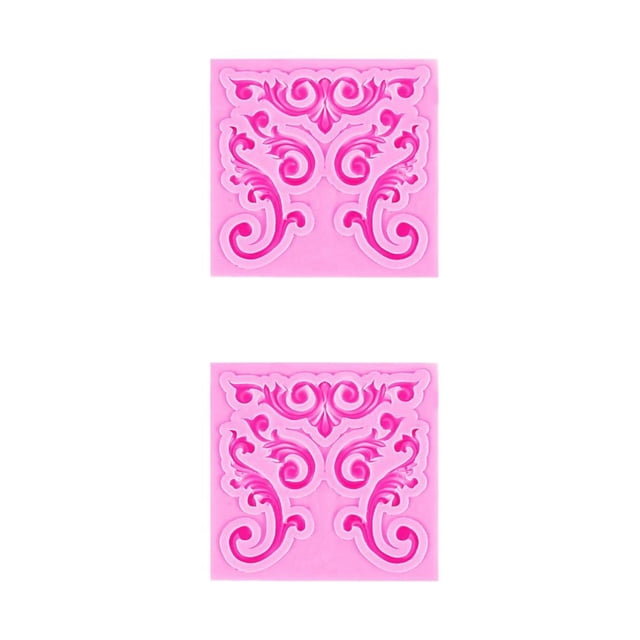 Molde de silicona para chocolate Inteprter Rosa 2Conjunto