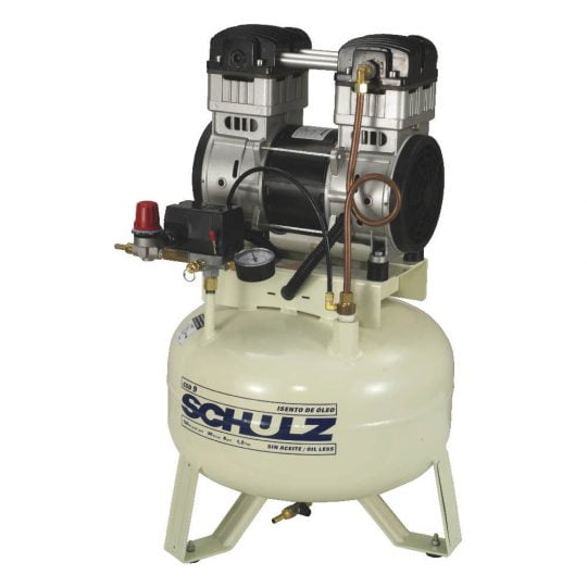 Schulz air compressor oilless csd 5/08 1 hp 5 cfm 8 gallon