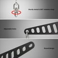 thumbnail image 3 of 2X Multi-Grip LAT Pull Down Bar for Home Gym Fitness Spreader Plate LAT Pulldown Attachments System Cable Machine Handle,2 x Multi-Grip LAT Pull Down Bar,Black, 3 of 8