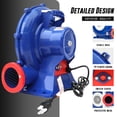 thumbnail image 5 of EJAEE Commercial-Grade 680W 0.9HP Air Blower fan for Inflatable Products, 5 of 10
