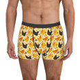 thumbnail image 1 of Balery Funny Chicken Calzoncillos bóxer para hombre, ropa interior de algodón suave y transpirable con cinturilla de nailon-Large, 1 of 5