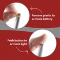thumbnail image 3 of Stylus Pen- Capacitive Stylus, 3-in-1 Metal Pen, Multi-Function,Ballpoint Ink Pen,with LED Flashlight, for Touchscreen Devices, Tablets, iPads, iPhones, 1PK, Silver, 3 of 6