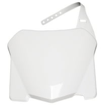 Acerbis White Front Number Plate (2113620002)