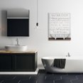 thumbnail image 3 of Stupell Industries Rustic Bathroom Rules Tub Typography Painting Gallery Wrapped Canvas Art Print Wall Art, 30 x 40, 3 of 8