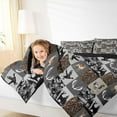 thumbnail image 3 of Feelyou Patchwork Bedding Comforter Set 7 Pieces, Western Animal Queen Bedding Sets, 3 of 7