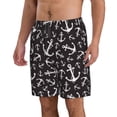 thumbnail image 2 of Pofeuu Anchors Prin Men's Swim Trunks Quick Dry Bathing Suit Swimming Board Shorts Mesh Lining Beach Swimwear-3X-Large, 2 of 6