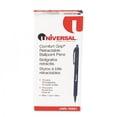 thumbnail image 4 of Universal 15521 Comfort Grip Ballpoint Retractable Pen, Blue Ink, Fine, Dozen (UNV15521), 4 of 7