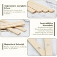 thumbnail image 3 of ZYNERY 2 Pcs 31cm Magnetisch Wooden Poster Hanger, A3 Photo Frame Hanging Modern Poster Hangers for Living Room Office,Home Decoration, 3 of 7