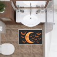 thumbnail image 2 of Halloween Entryway Door Mat 19.7x31.5 Inch - Bats Flying Moon Minimalistic Durable Door Mat Outdoor Entrance Halloween Theme Doormat - for Garden House, 2 of 5