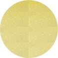 thumbnail image 1 of Ahgly Company Machine Washable Indoor Square Transitional Golden Brown Yellow Area Rugs, 3' Square, 1 of 7