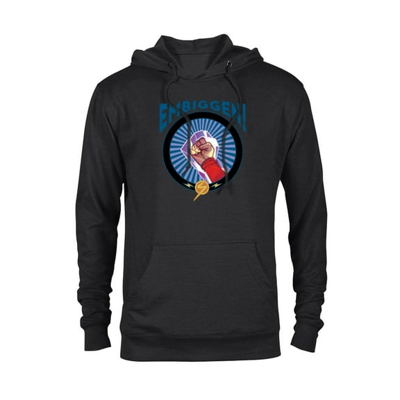 Marvel Studios’ Ms. Marvel Kamala Khan Embiggen Super Powers - Pullover Hoodie for Adults - Customized-Black