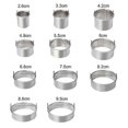 thumbnail image 5 of Cake Mold Round, Stainless Steel, With Storage Box, 11 pcs, 5 of 5