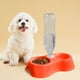 thumbnail image 5 of Macaroon Pet Double Bowl Eating Utensils Small Oval Bowl Wind Dog Bowl Food Bowl Pet Bowl Wholesale, 5 of 6